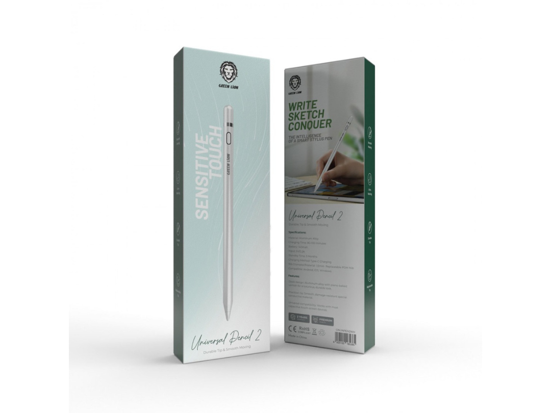 Buy Green Lion Universal Pencil 2 – Stylus for iOS/Android |in Qatar Buy Green Lion Universal Pencil 2 – Stylus for iOS/Android |in Qatar